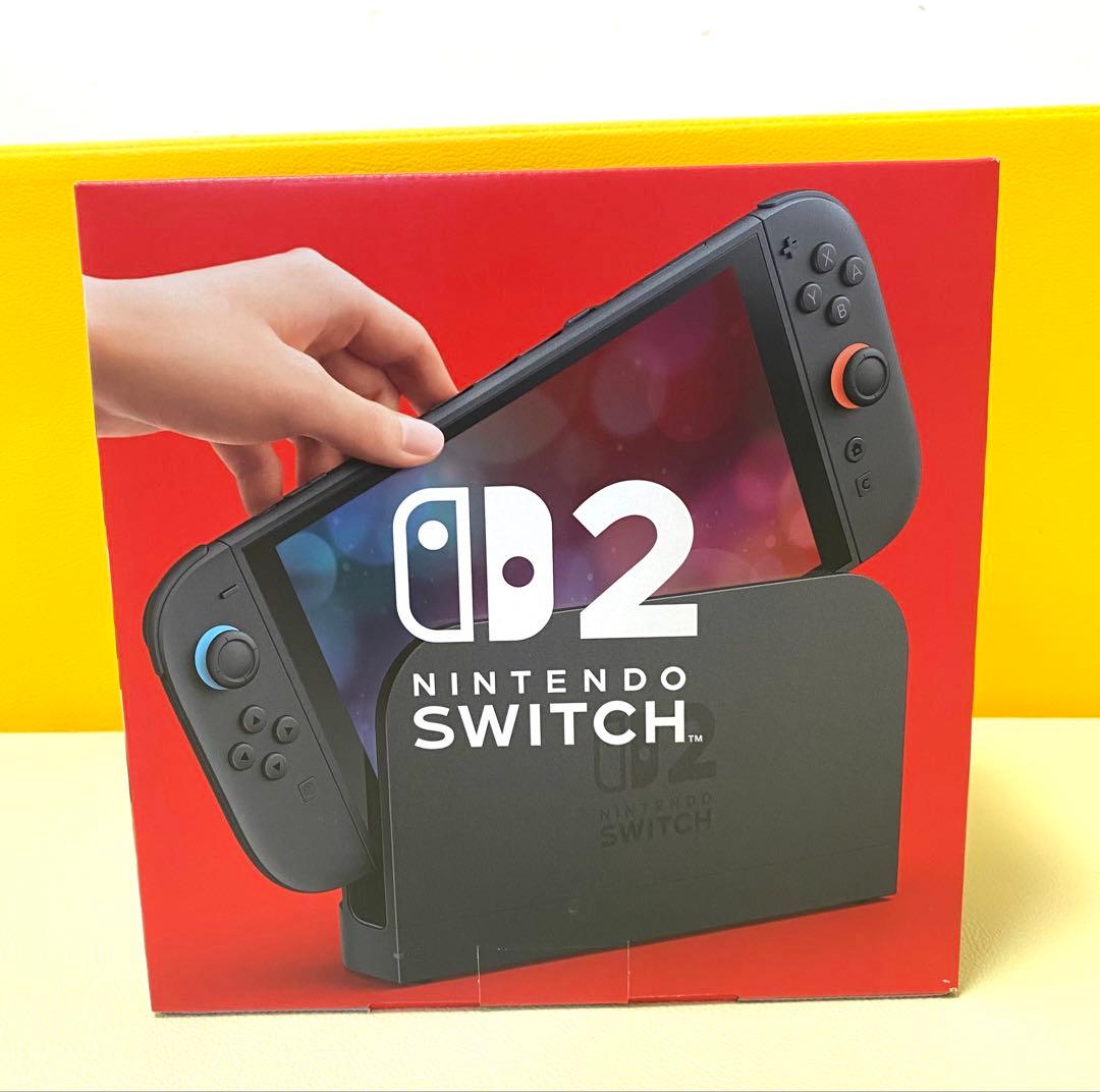 【新品未開封、メーカー保証書付】任天堂Switch 2（日本語版)