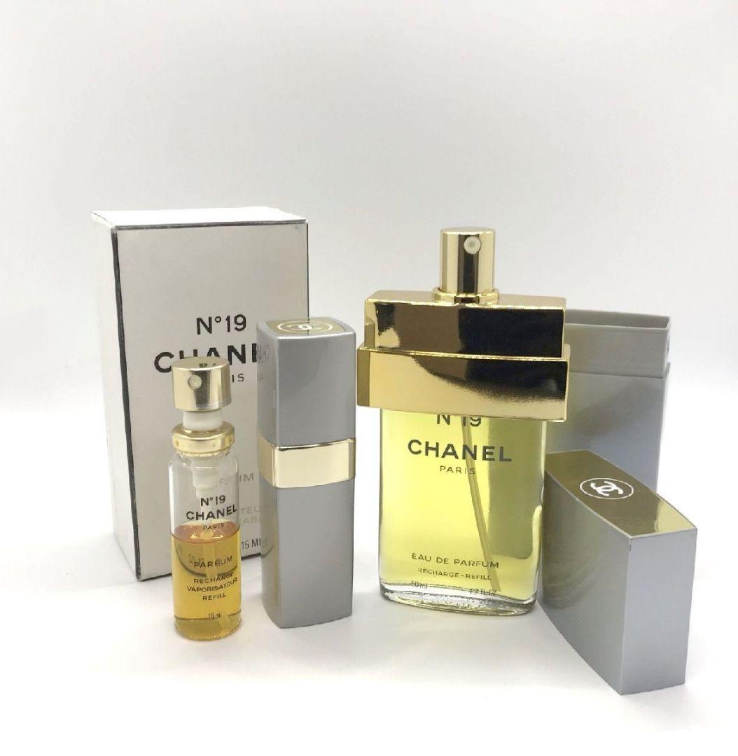 香水 シャネル CHANEL No.19 EDP50ml パルファム15ml
