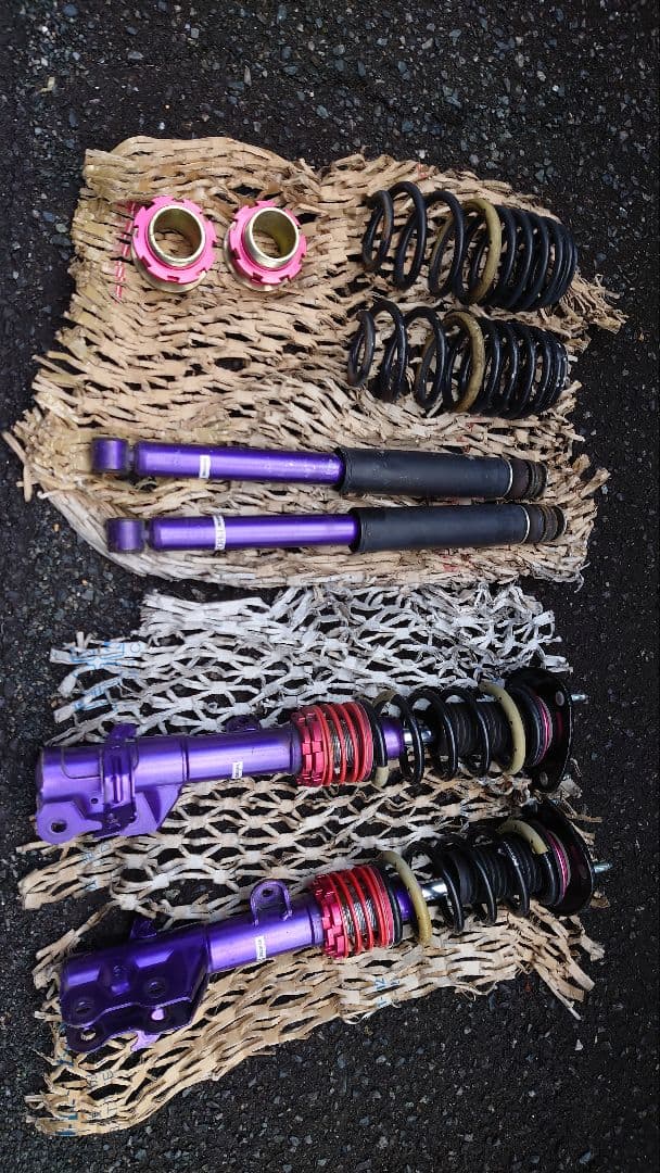 D*y様 タナベ　サステックプロ　車高調　前後　中古　ステップワゴンRG1 RG