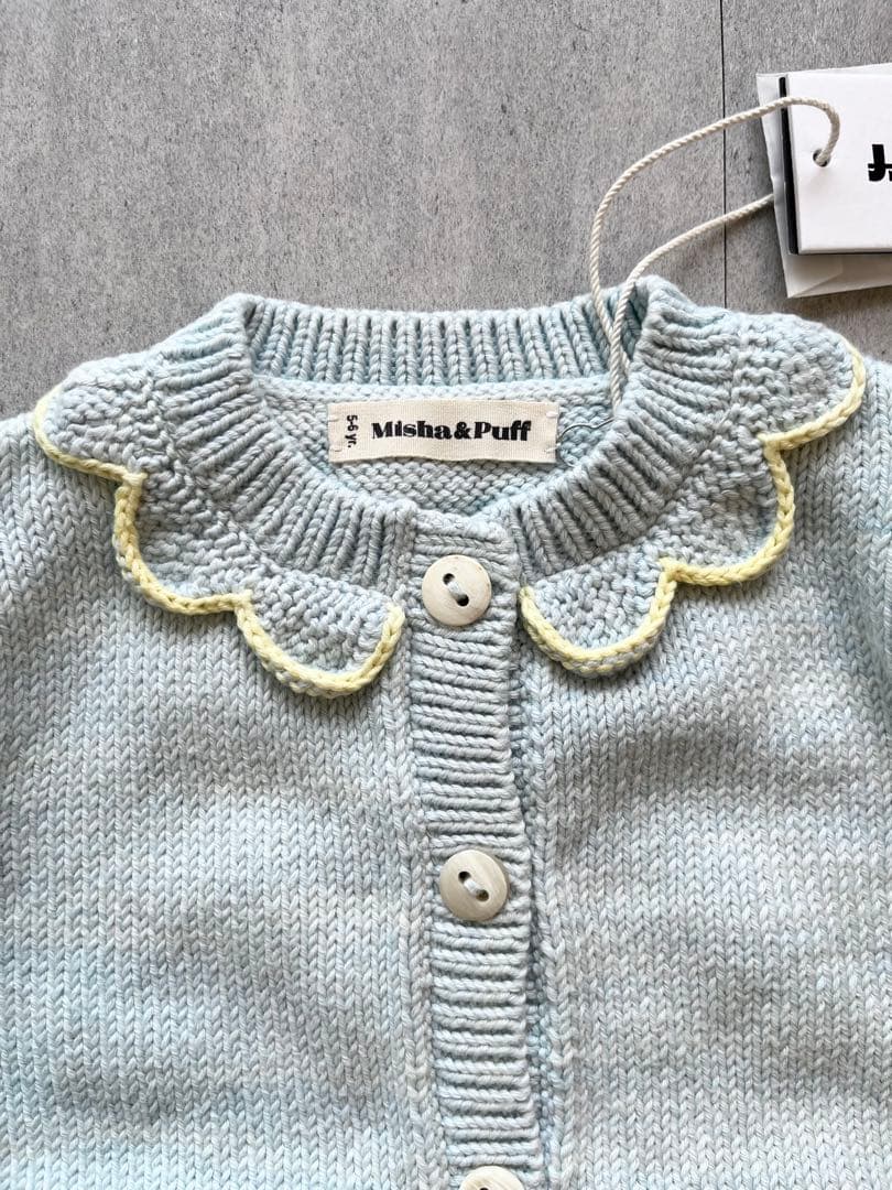新品　Misha&Puff Ellie short cardigan 5-6y