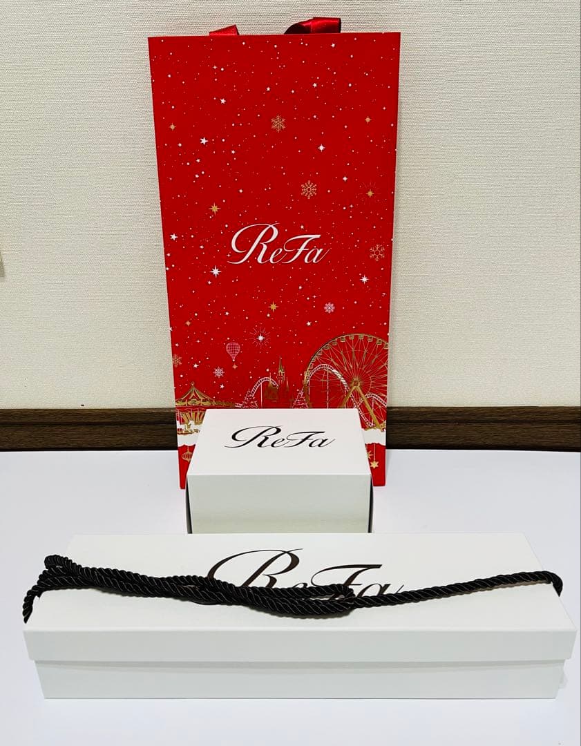 ReFa ストレートアイロン プロ ピンク＆ホルダー&限定ショッパー３点セット