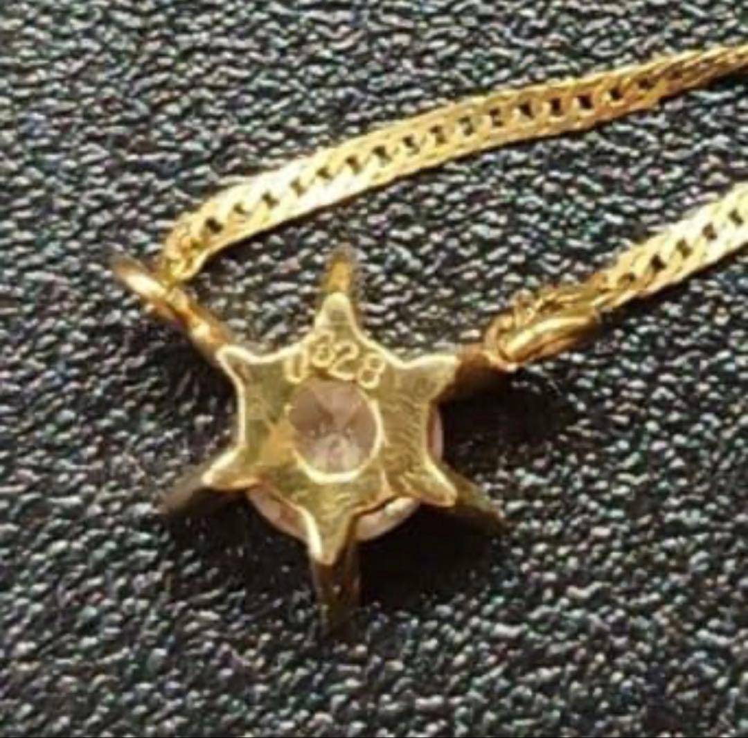 k18天然ブラウンダイヤモンドネックレス