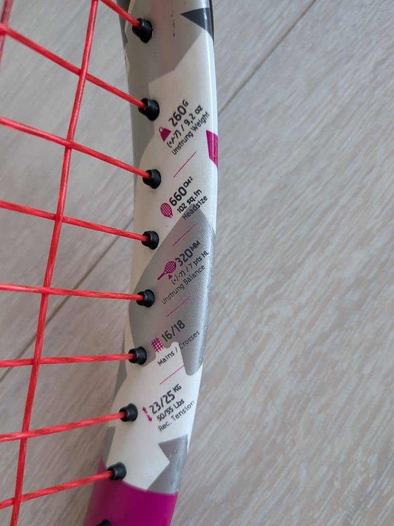 BabolaT バボラ Evo Aero lite Pink