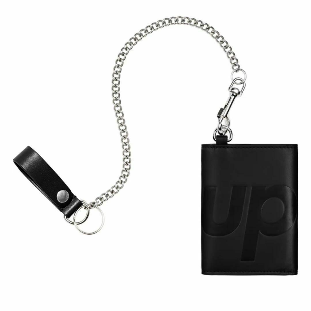 【新品/Black】 Supreme Leather Chain Wallet