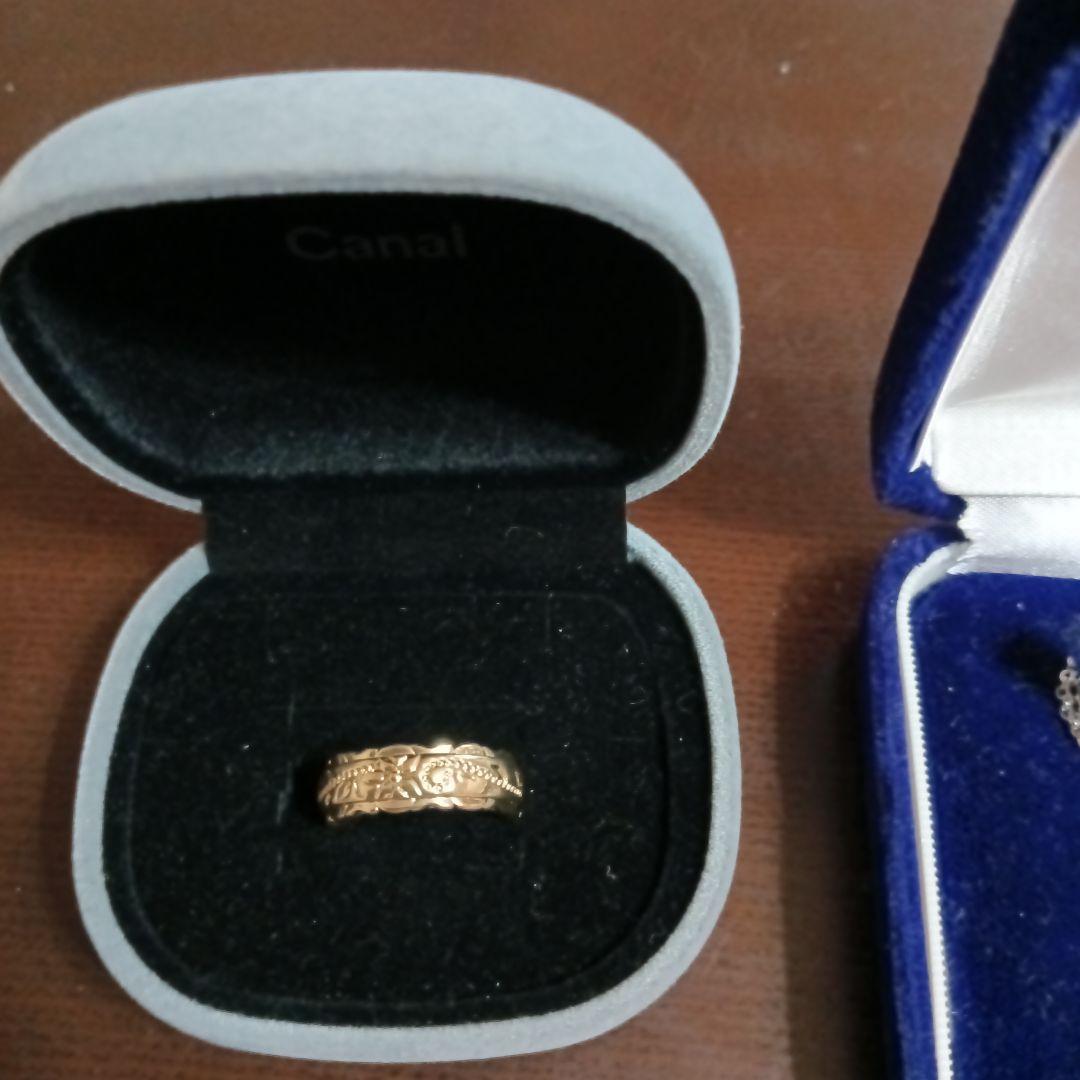 遺品生前整理アクセサリー纏めK18パールトップSilverネックレス14Kリング