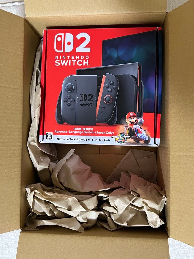 Nintendo Switch 2 本体 日本語 国内専用 マリオカートセット