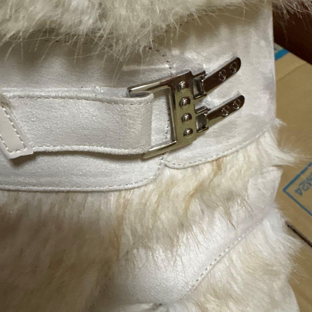 MOLO SHORT BOOTS L ホワイト