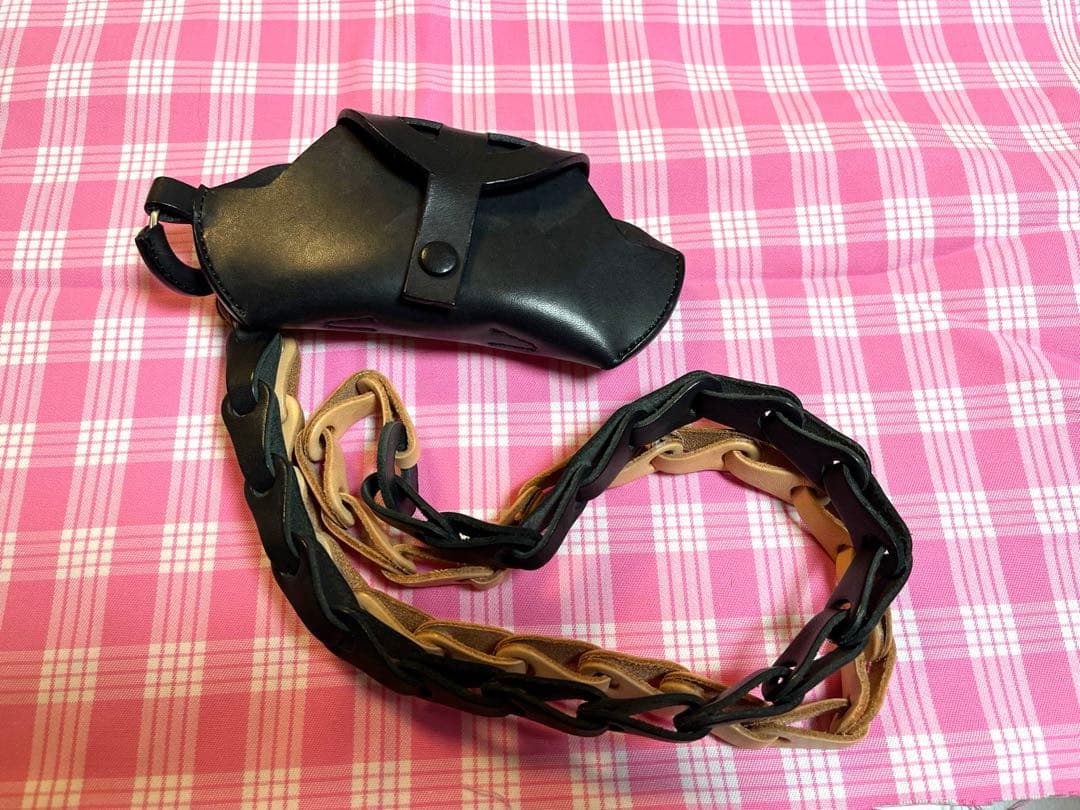 週末値下！レザーメガネケース　Yin Year -COMEDYLEATHER