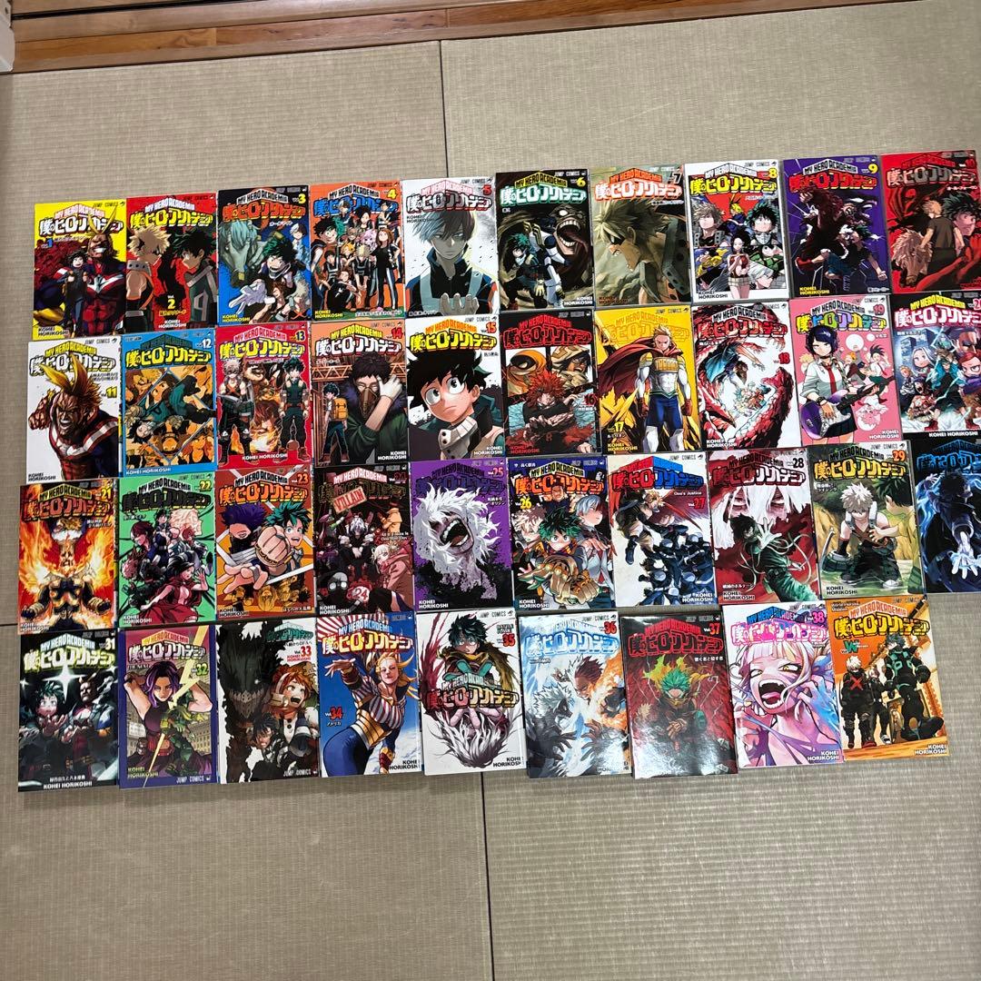 僕のヒーローアカデミア　1〜38巻＋映画特典
