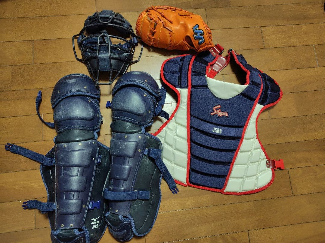 キャッチャー用品のセット
