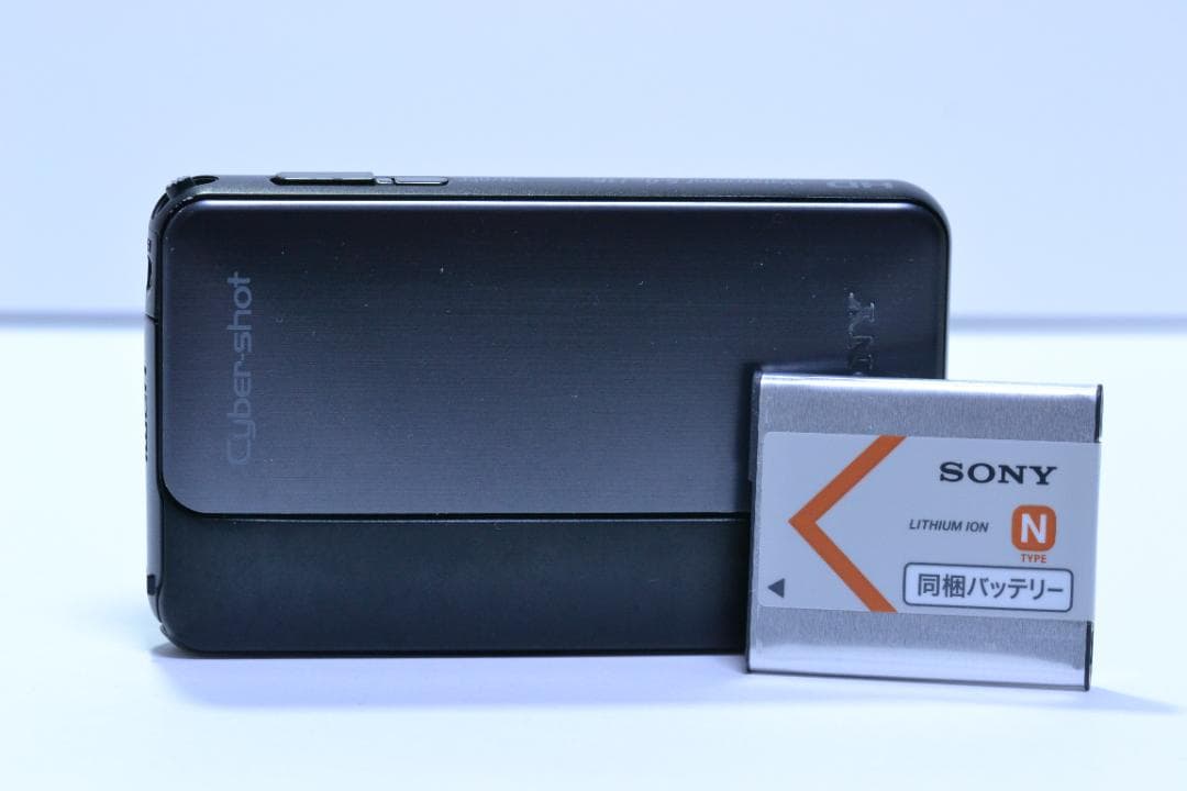 完動品 SONY Cyber-shot DSC-TX20 ブラック フタ注意
