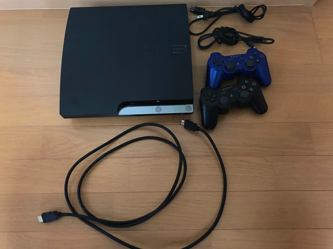 PS3 本体、コード、リモコン