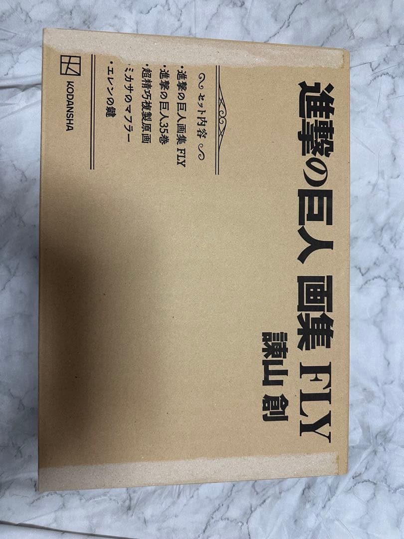 進撃の巨人画集 FLY 35巻あり