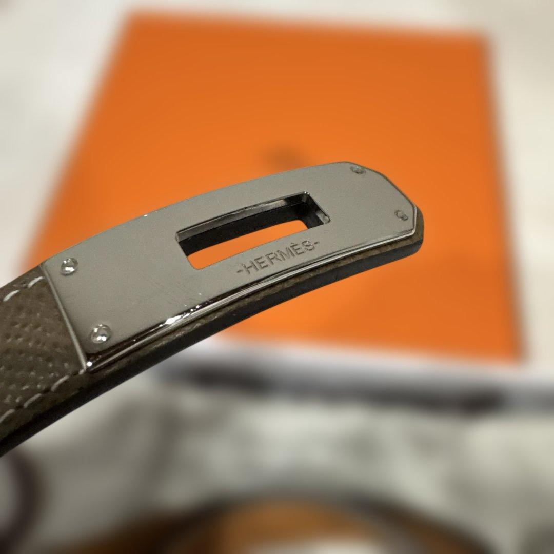 エルメス　ケリーベルト　エトゥープ