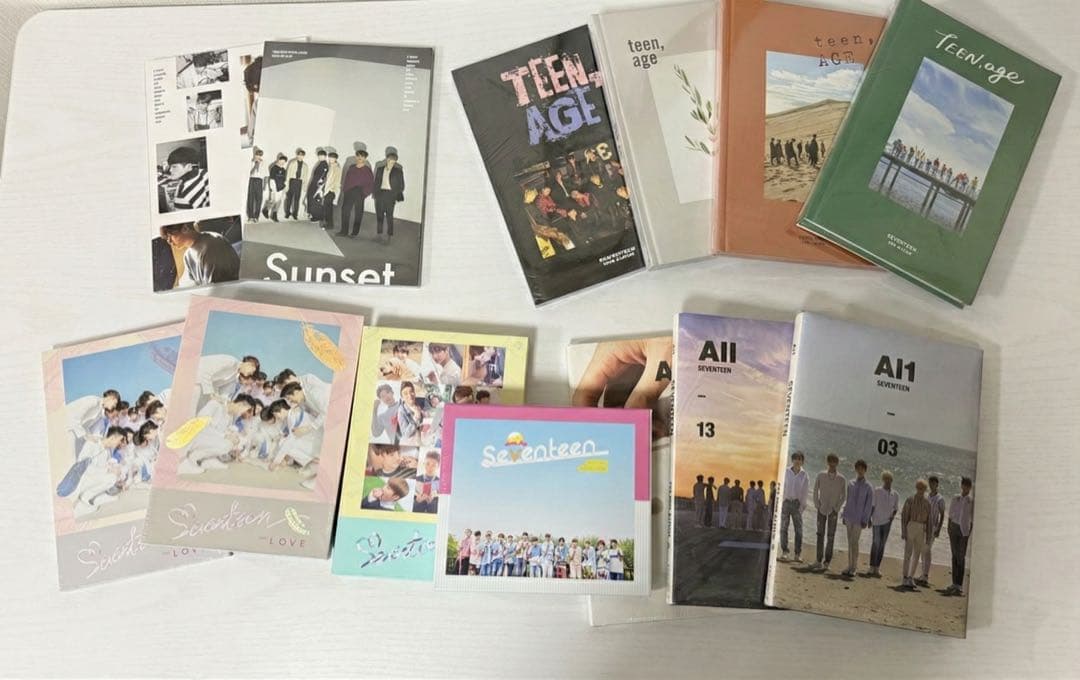 SEVENTEEN セブチ 韓国版 アルバム 未開封セット