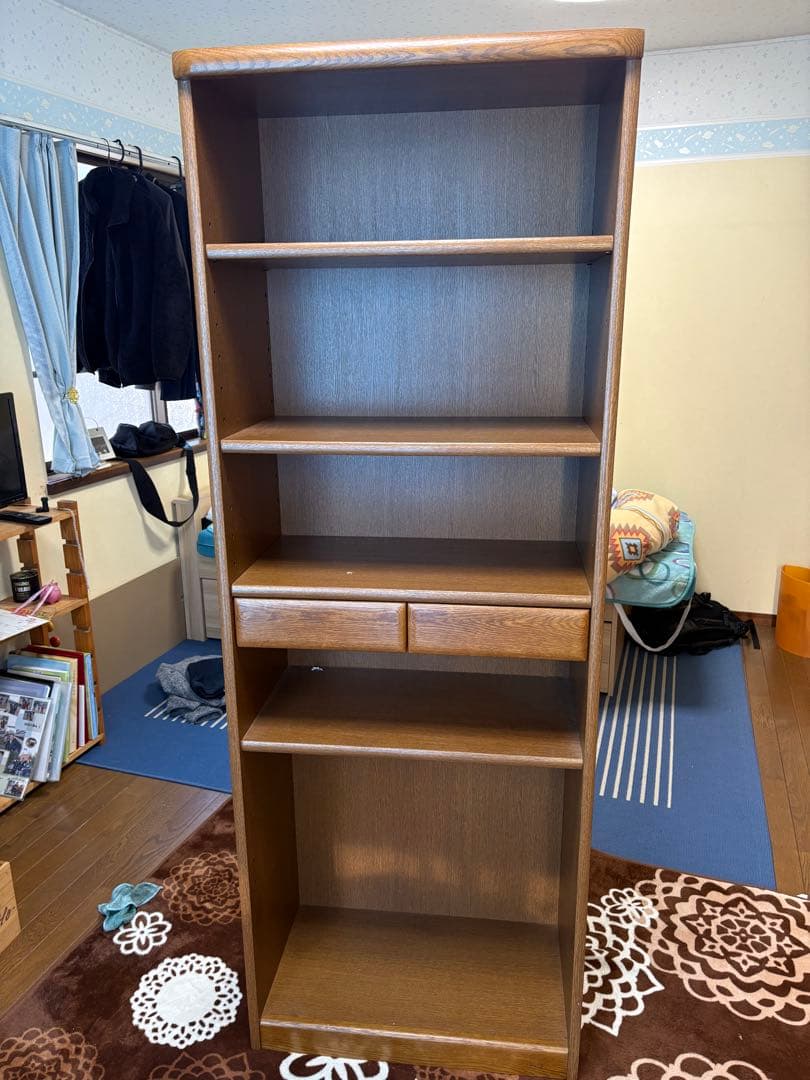 更に値値下げ❗️浜本工芸　オープンラック　本棚　楢材