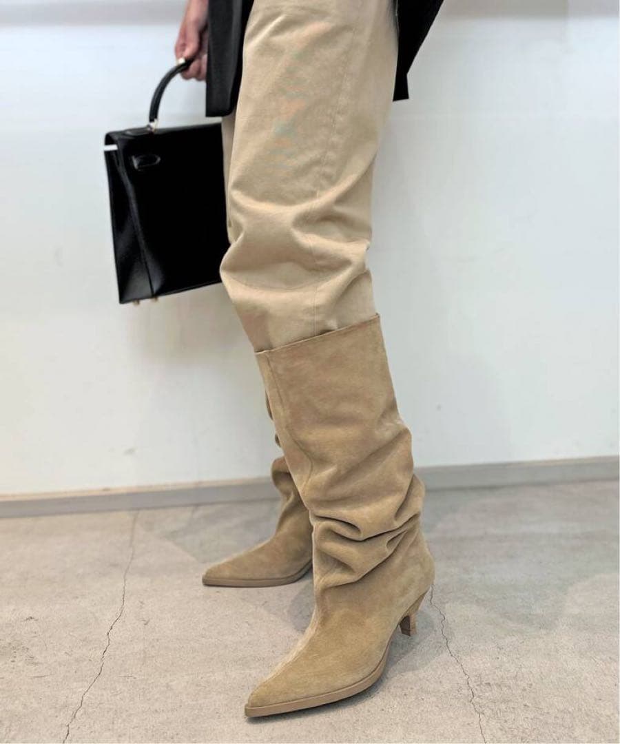 靴 L'Appartement ELENA IACHI 5CM HEEL BOOTS