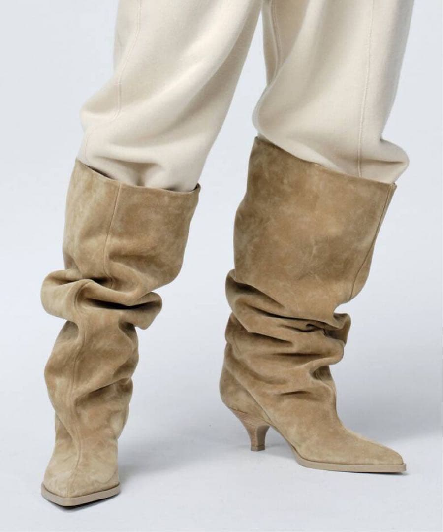 靴 L'Appartement ELENA IACHI 5CM HEEL BOOTS