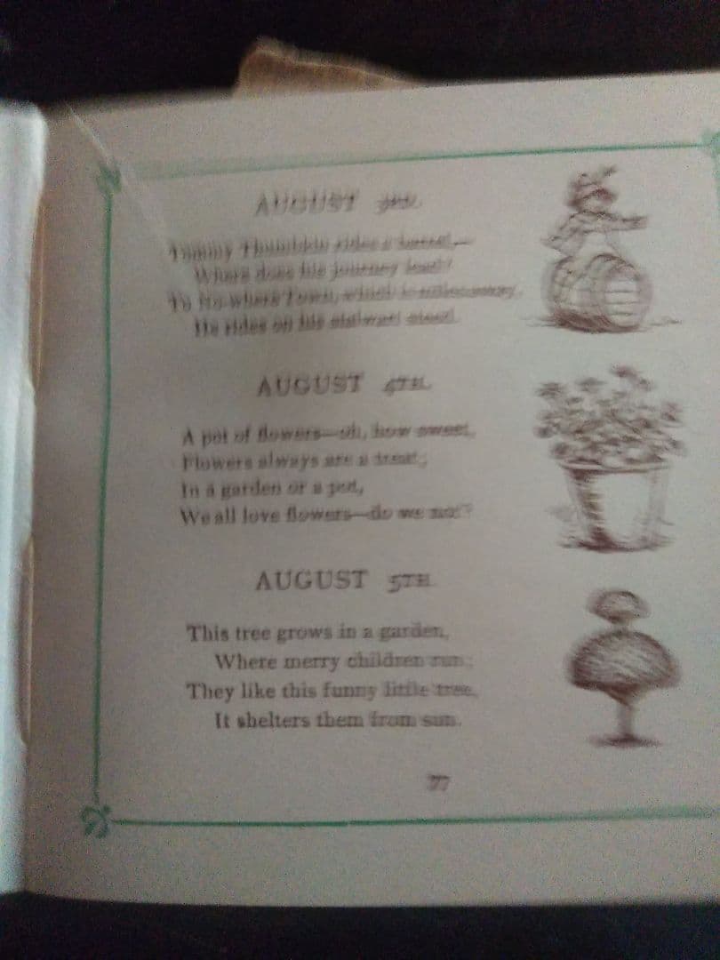 ケイト　グリーンナアウェイのバースデーブック