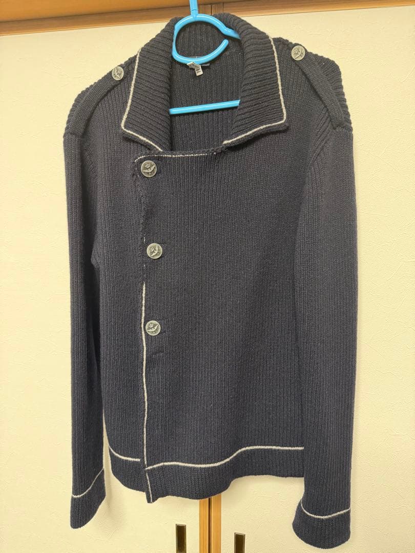 Armani Jeans XL ダークブルー ニット