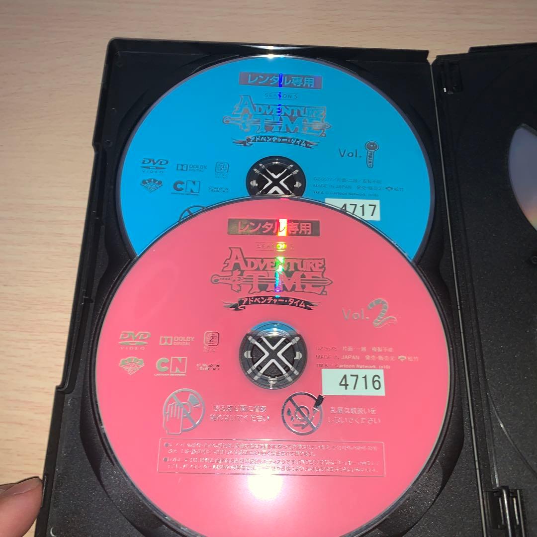 アドベンチャー・タイム DVD シーズン5 1~6全巻セット