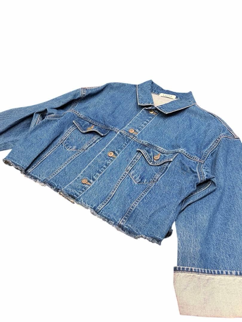 【未使用級】サクラSACRA 美品 24SS オーセンティック デニムジャケット