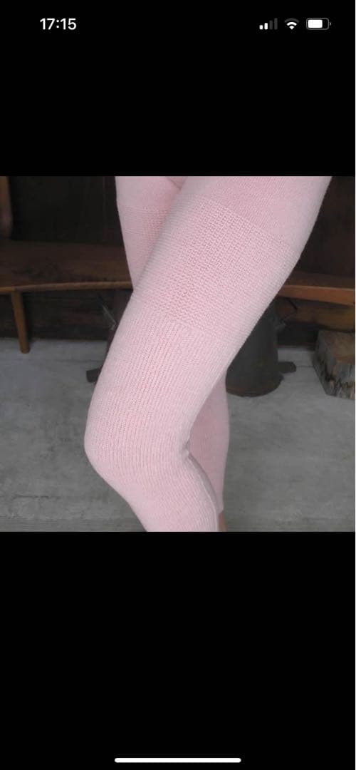 新品　大法紡績　冷え取りスパッツシルク&ウールW ダブルラクシュミー⭐︎