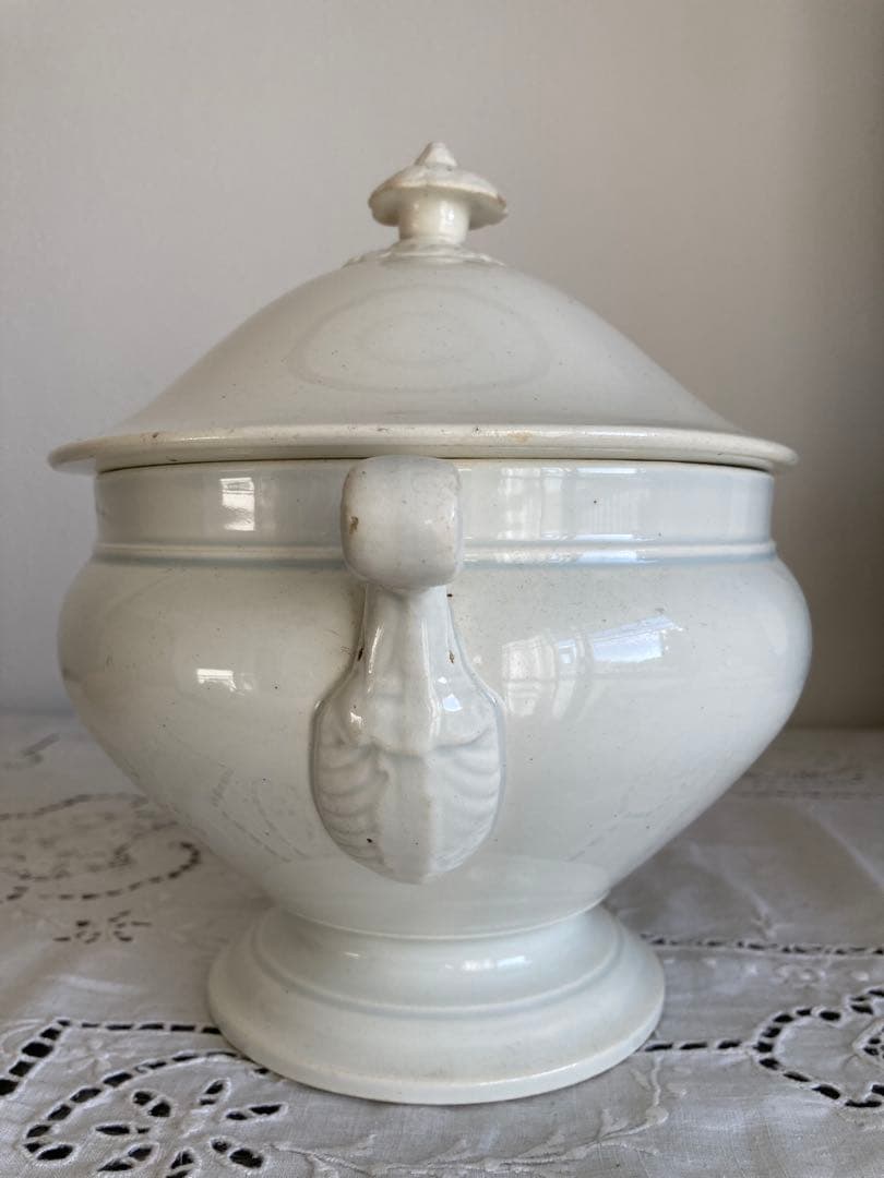 フランスアンティーク　ボルドーDavid JOHNSTON小さなスーピエール