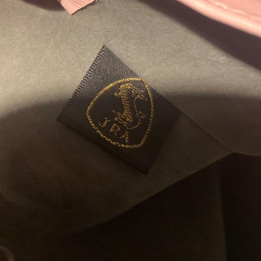 JRA ピンク ハンドバッグ クロコダイル