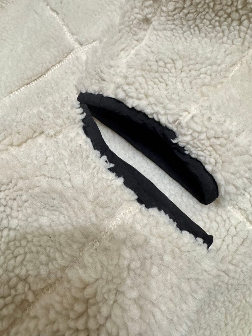 ADAM ET ROPÉ FEMME 2way キルトボアリバーシブルブルゾン