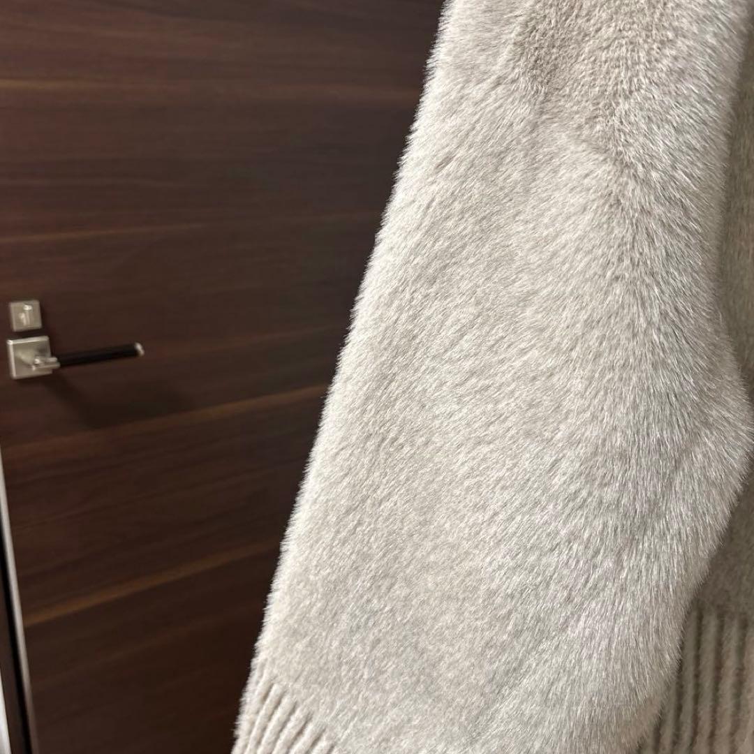 モラビトプルミエ　エコファーブルゾン　タグ付新品未使用【雑誌エクラ掲載商品】