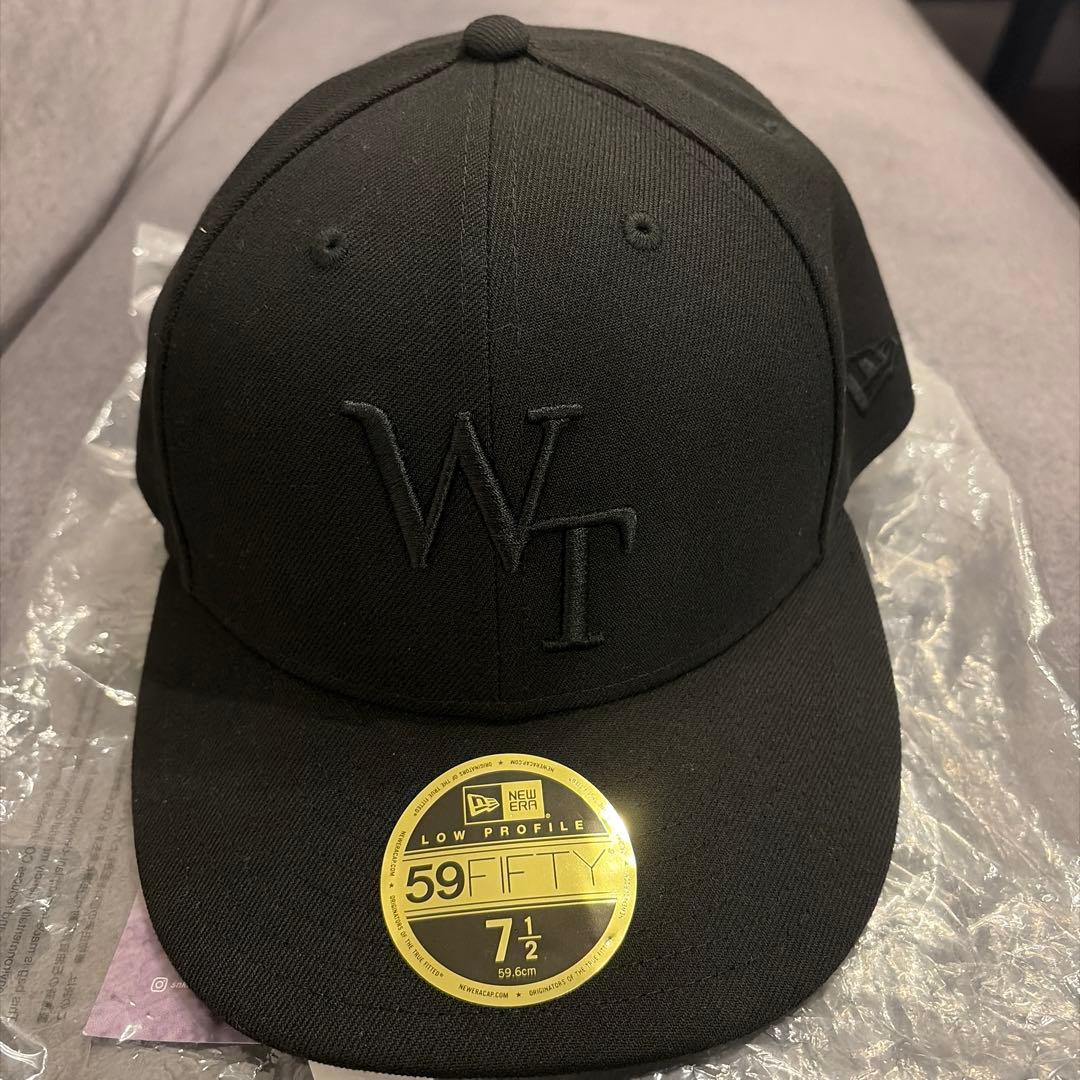 WTAPS ブラック ベースボールキャップ 7 1/4