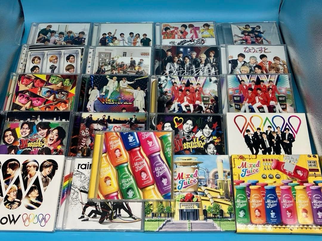 ジャニーズWEST CD アルバム　シングル　フルコンプ　まとめ売り　106点