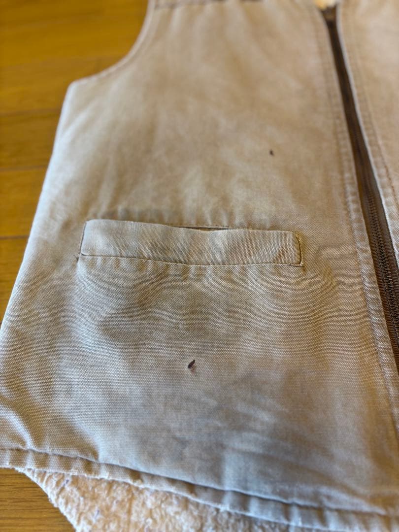 80’s USA製 carhartt カーハート 星タグ ダック ボア ベスト