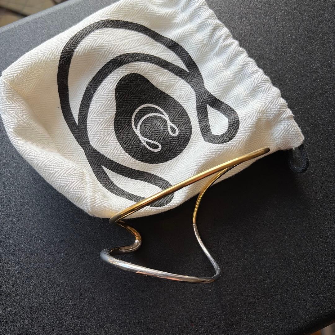 ※難あり※シャルロットシェネ　IVY ブレスレット　シルバー&ゴールド左手用