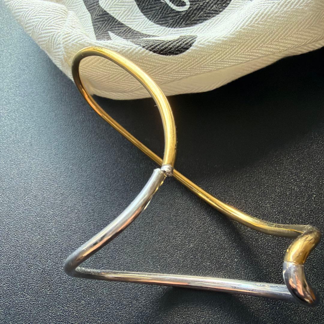 ※難あり※シャルロットシェネ　IVY ブレスレット　シルバー&ゴールド左手用