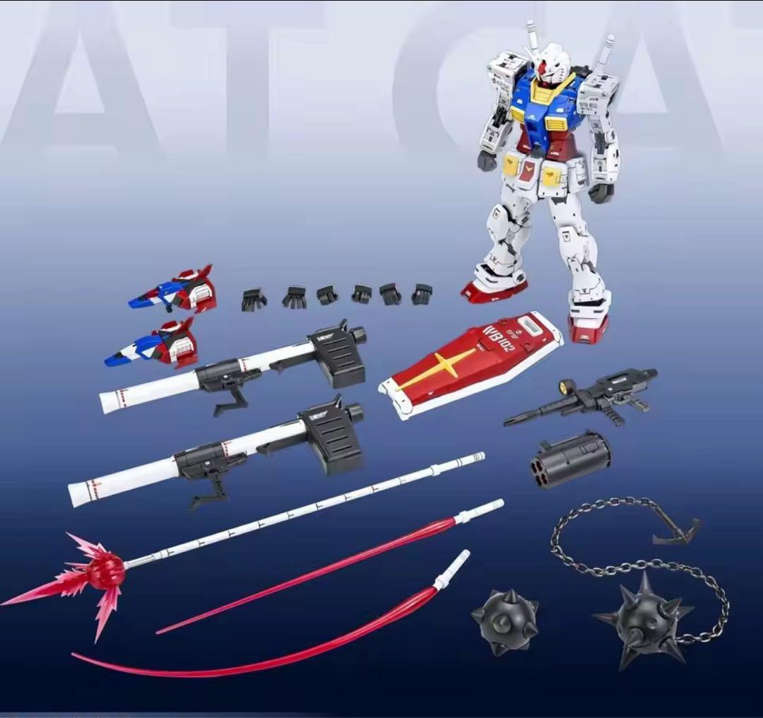 1/100 拡大版RG RX-78-2 Ver.2.0フルセット 海外製