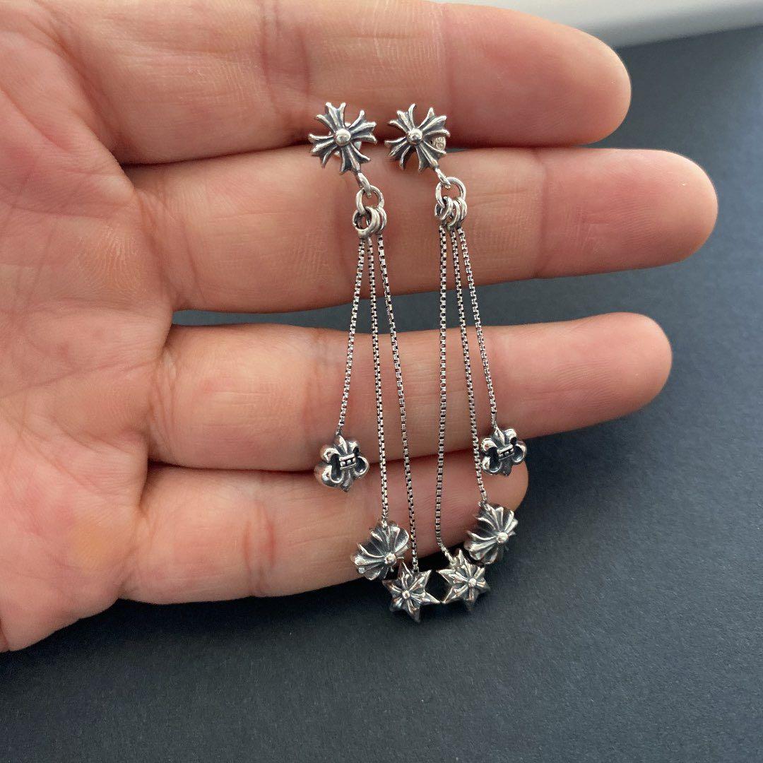 シルバー925 ピアス JOJOイヤリング ジョジョピアス クロスピアス