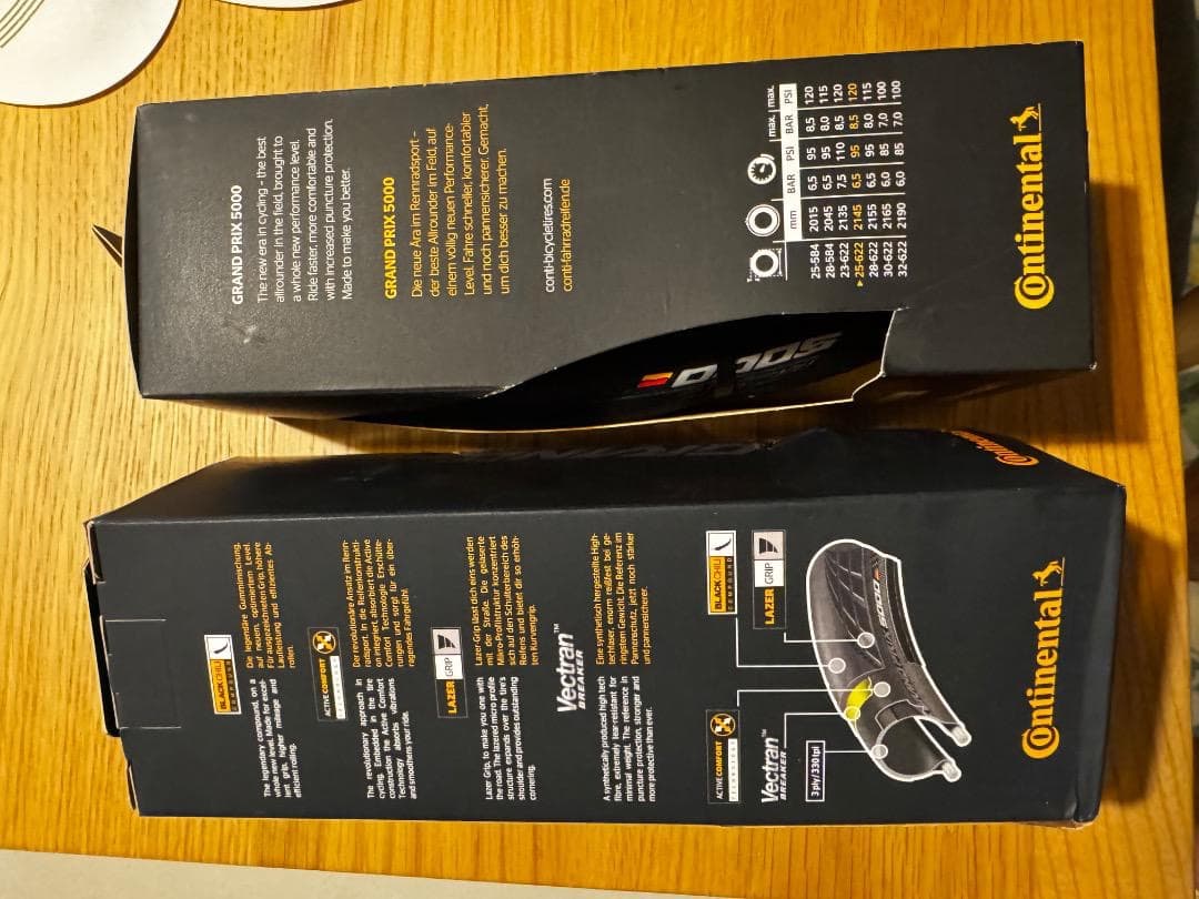 コンチネンタル GP5000 S TR 700×28c 2本セット