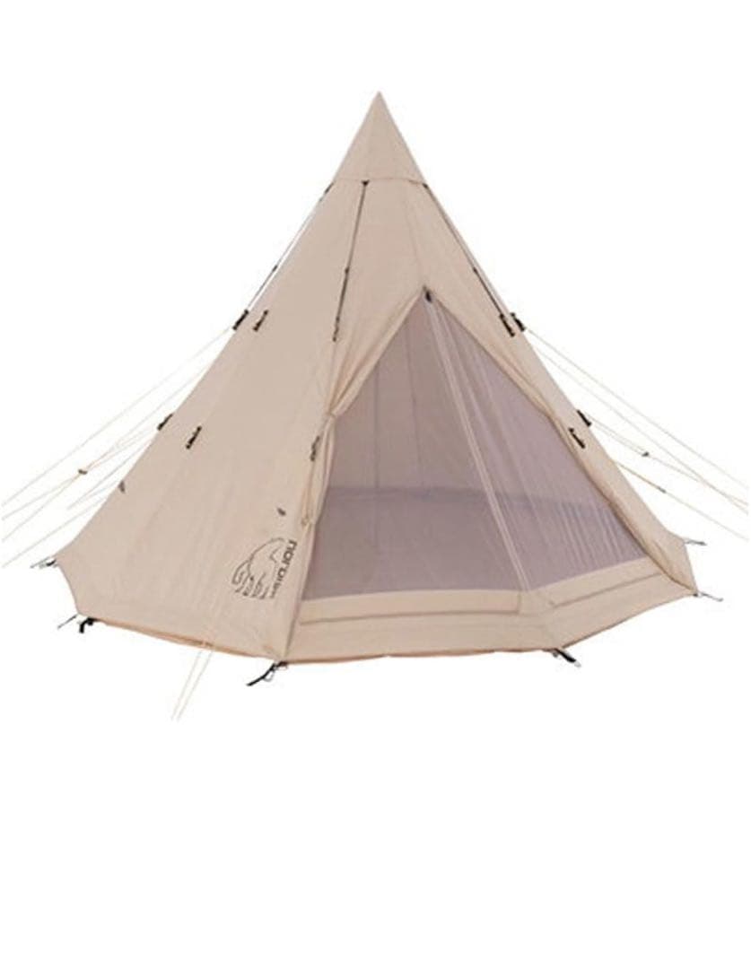 Nordisk 19.6 ジップインフロア付き　ティーピー型テント ベージュ