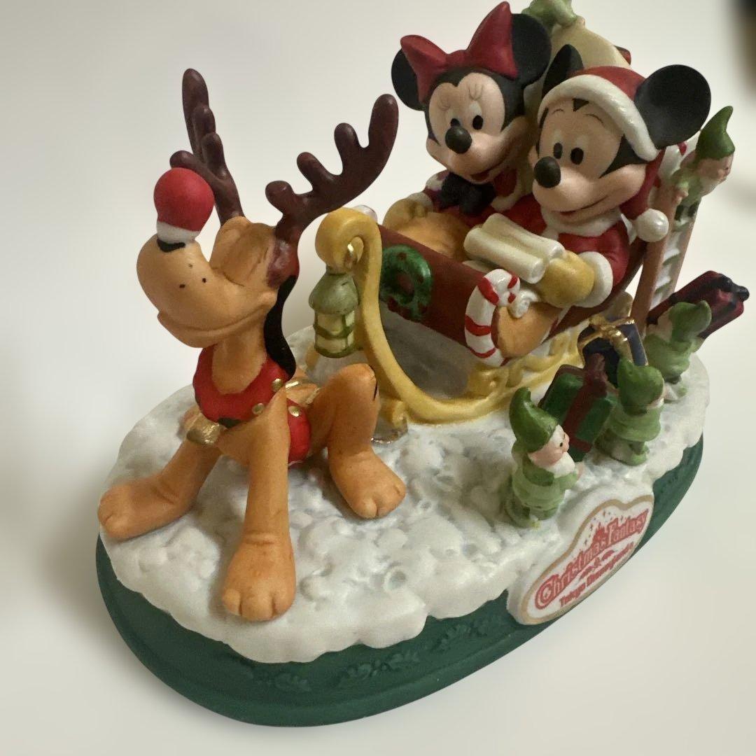 ディズニー　クリスマス　フィギュア