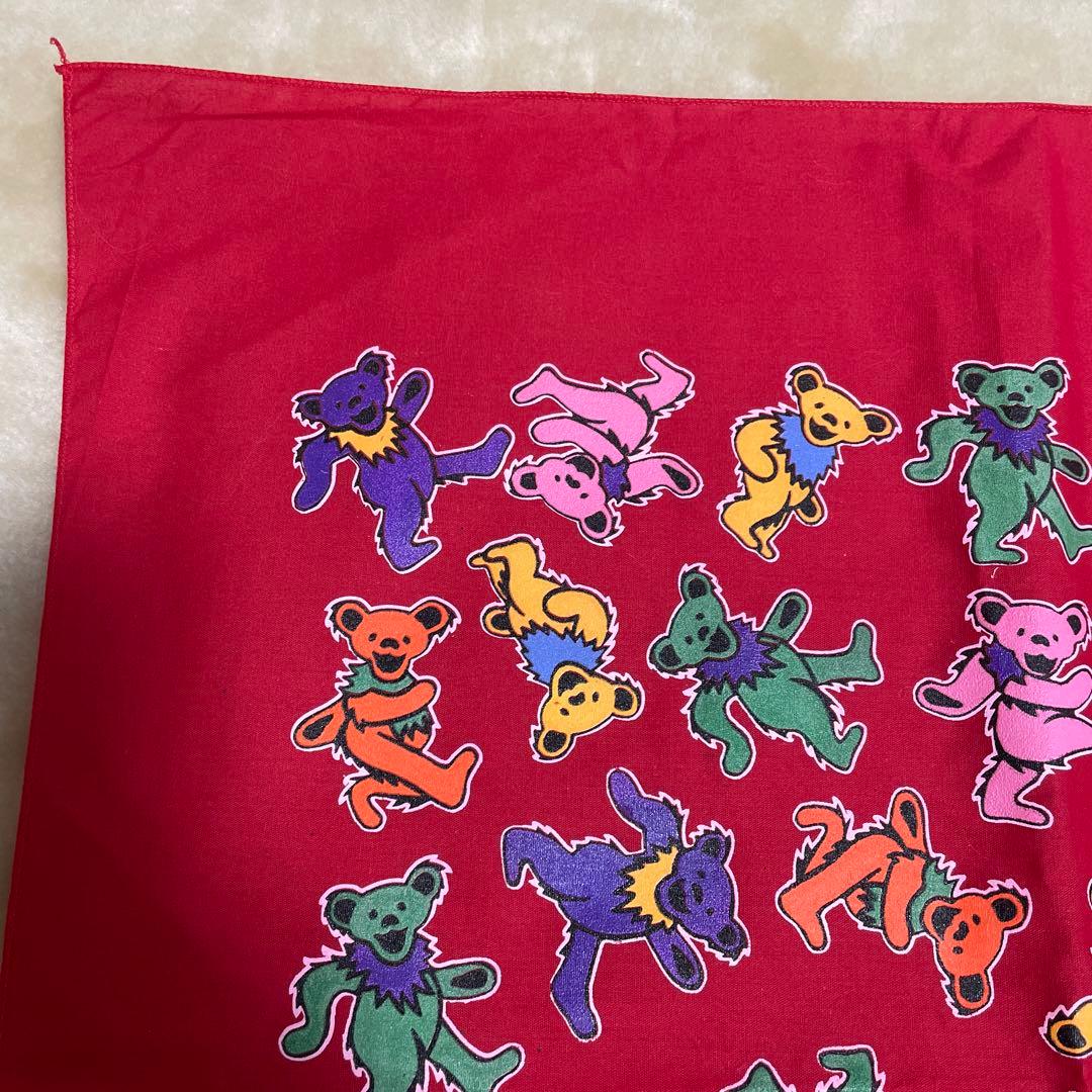 新品未使用　90ｓグレートフルデッド 1995年製デッドストック　バンダナ