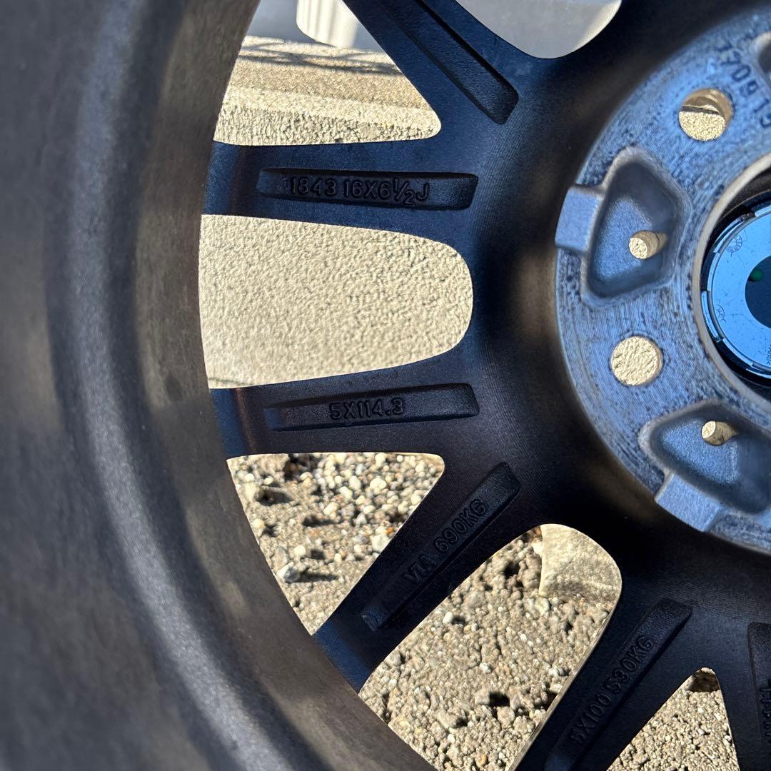 DUNLOP WINTER MAXX 16インチスタッドレスタイヤ４本セット