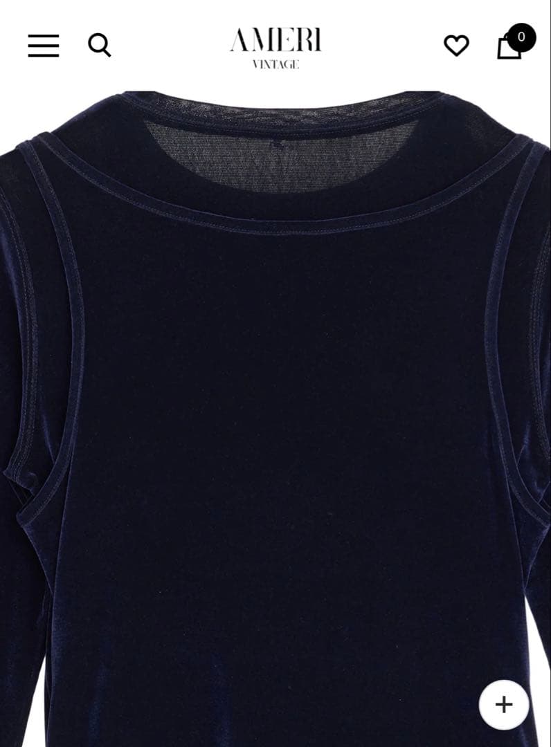 Ameri VINTAGE (アメリヴィンテージ) ベロアトップスです！！