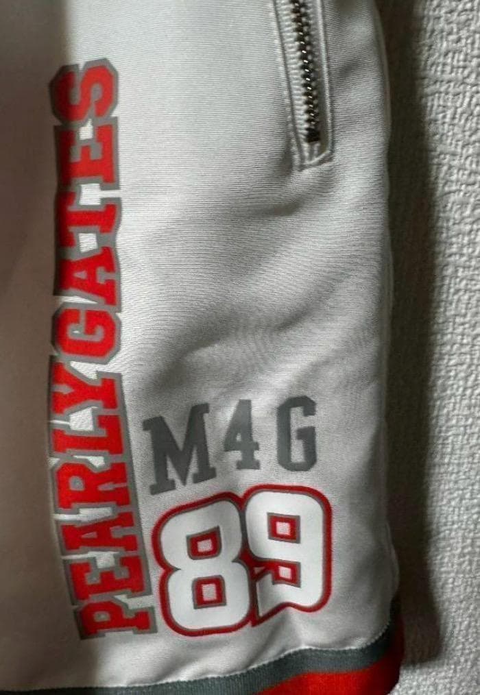 パーリーゲイツライトグログランスカート サイズ2 新品 ホワイト 新品 本物