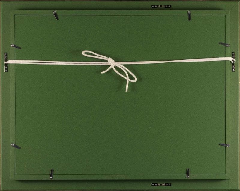 絹谷幸二　ミクストメディア　肉筆『富士図』サイン・印譜　P8号　額装　b620