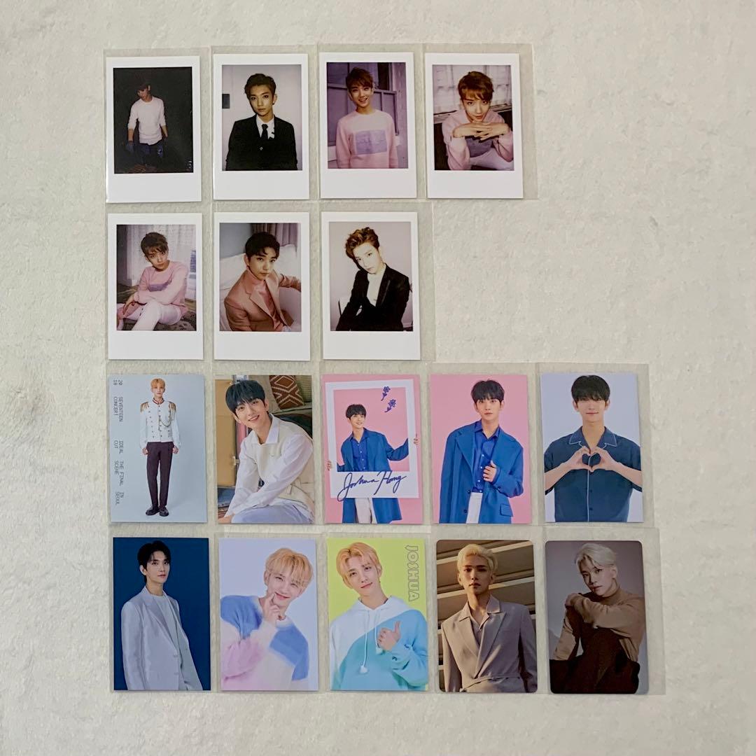 ジョシュア　SEVENTEEN　過去トレカ　セブチ　エッジコン　チェキ