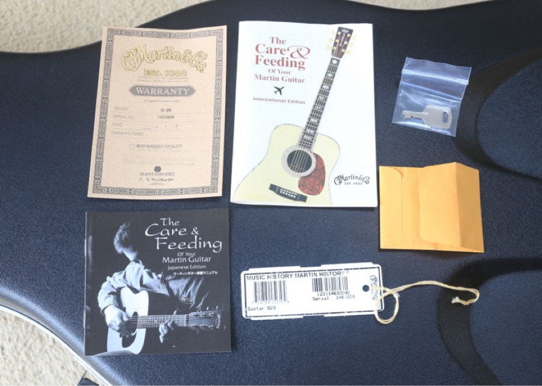 【超美品】Martin D-28 2009年製 ミントコンディション。綺麗な木目