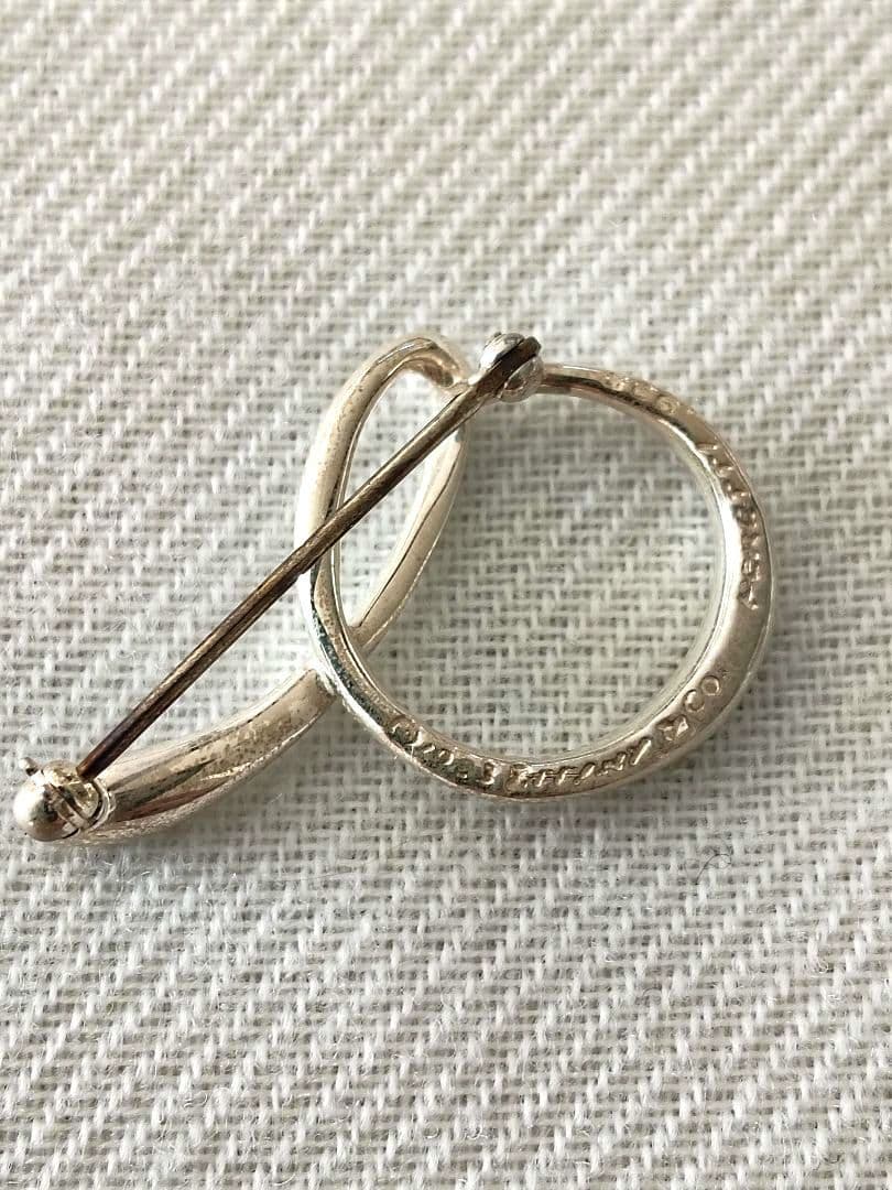 美品　ティファニー ブローチ シルバー SV925 イニシャルa