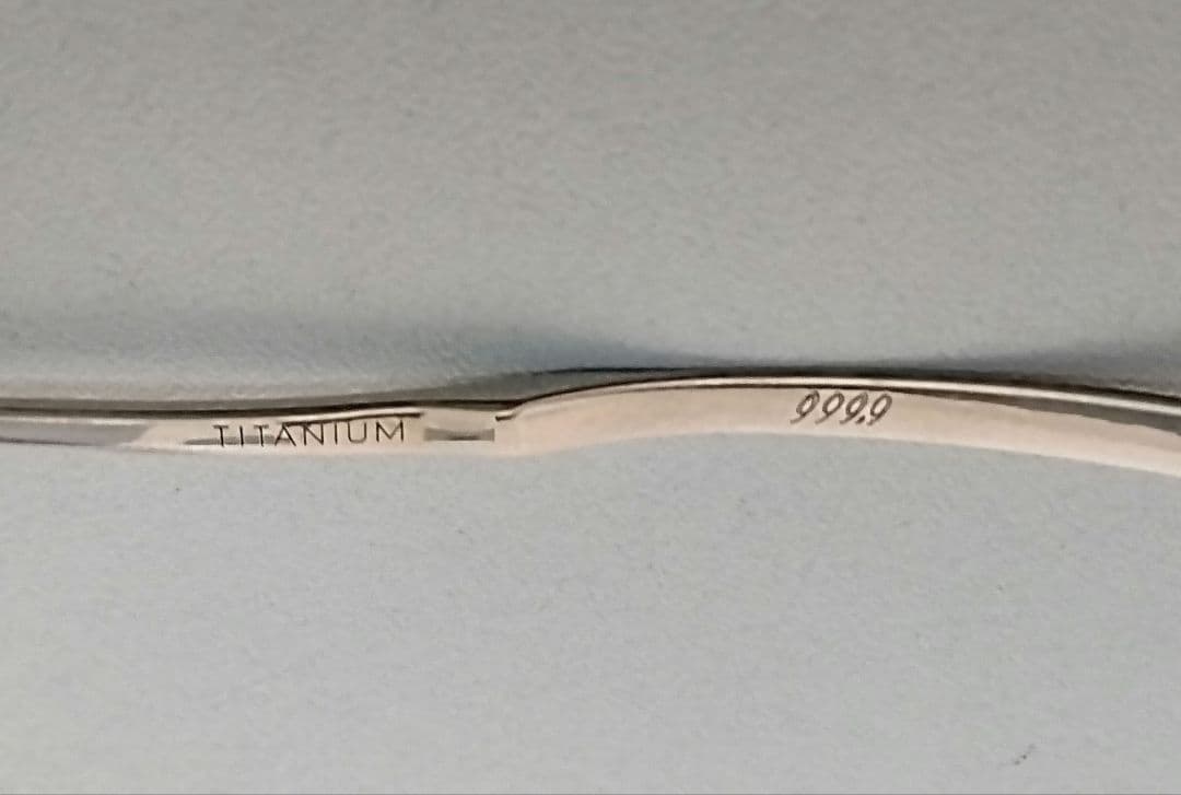 APP16 999.9 フォーナインズ S-58T メガネ 眼鏡 ケース付き